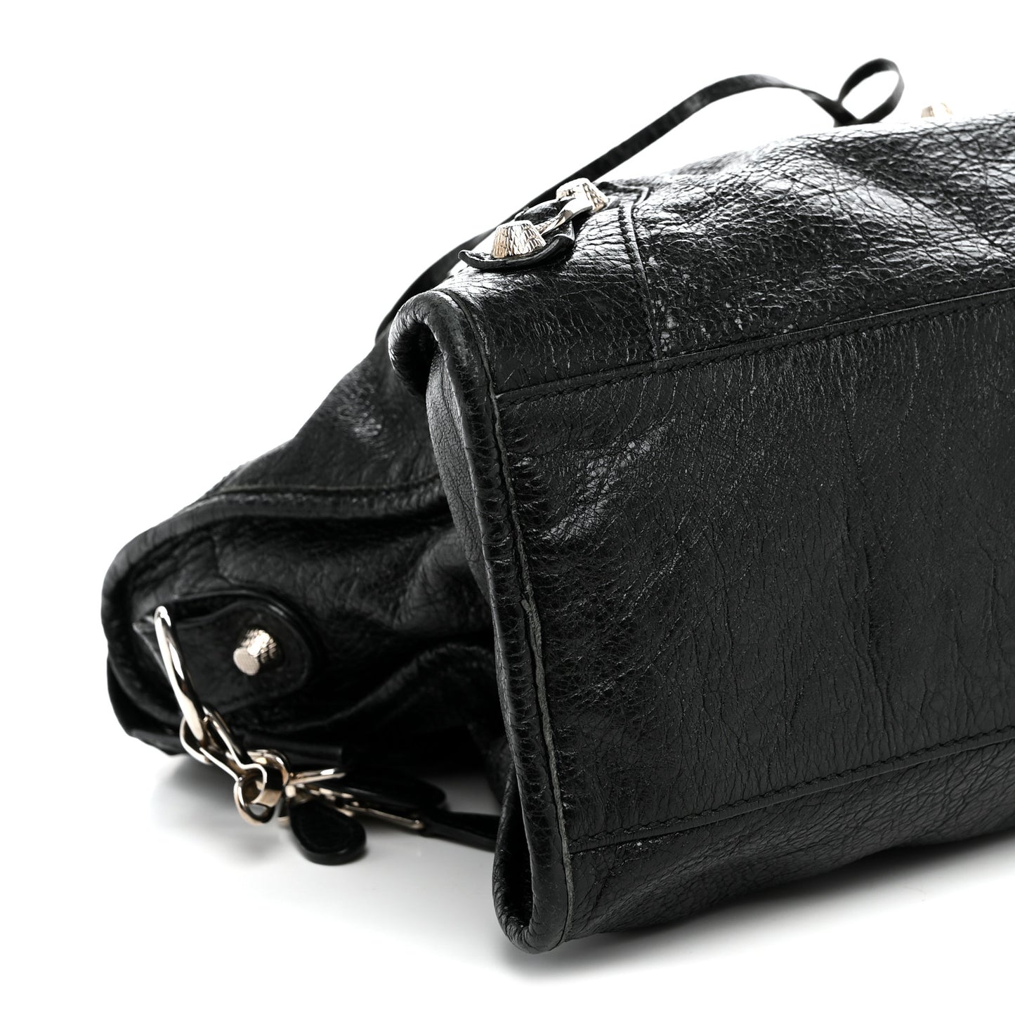 Agneau Giant 12 Silver Hardware City Black