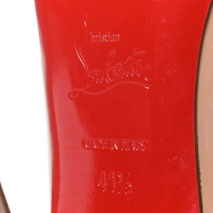 Christian Louboutin Patent So Kate 120 Pumps 41.5 Nude 7 of 11