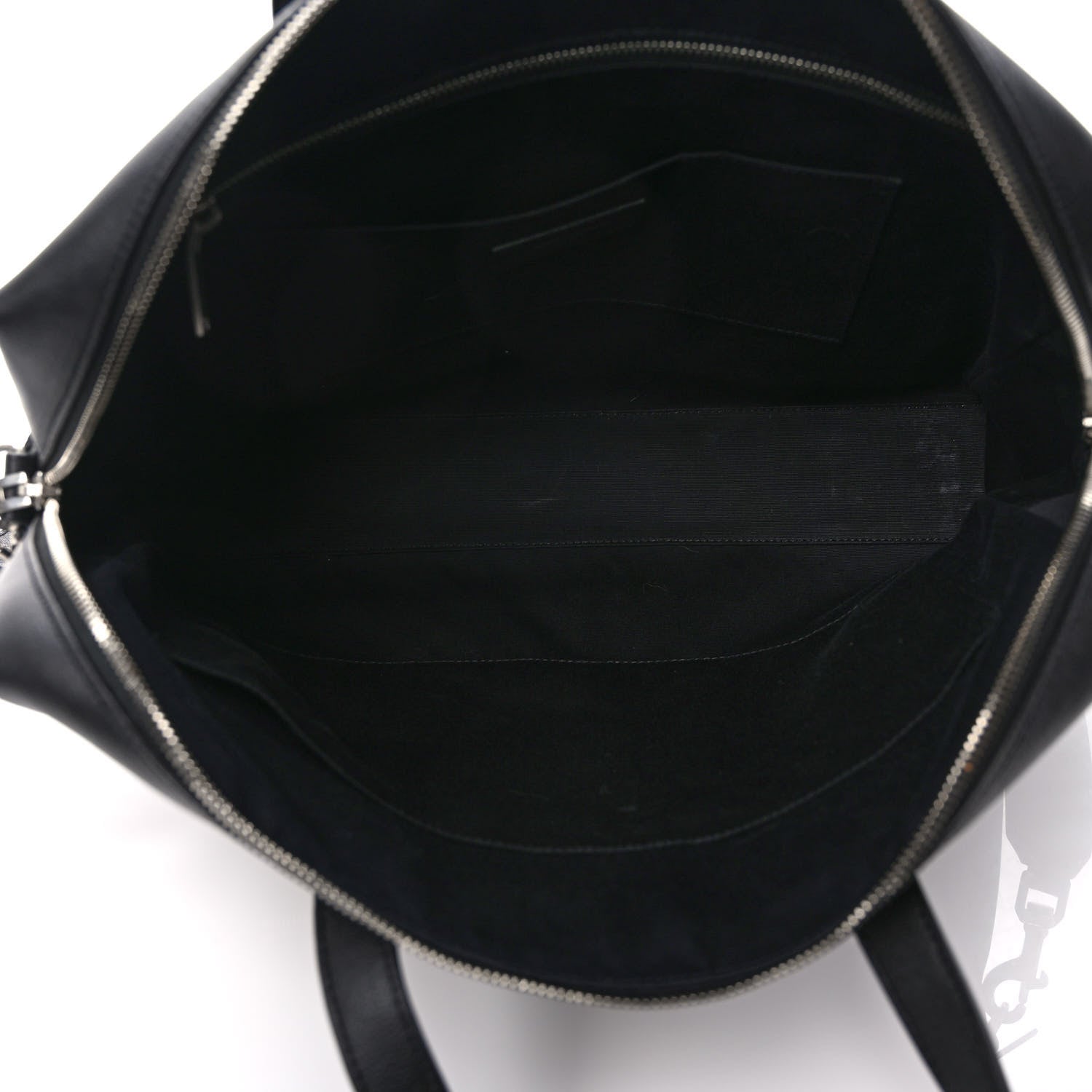 Saint Laurent Calfskin Bold Briefcase Black 5 of 10