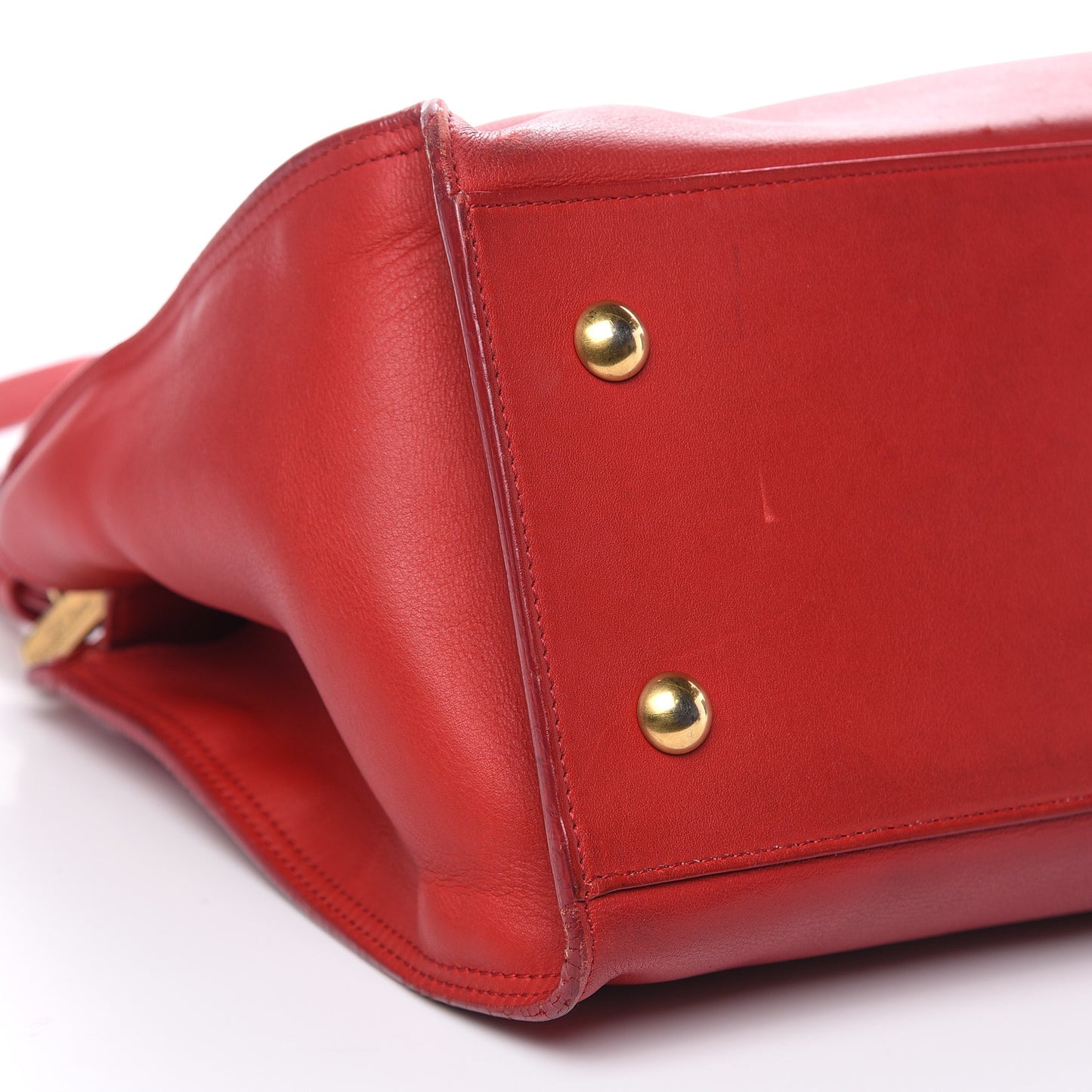 Calfskin Small Classic Y Cabas Rouge Orient