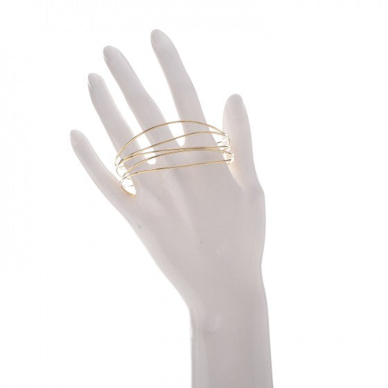 18K Yellow Gold Elsa Peretti Wave Five-Row Bracelet