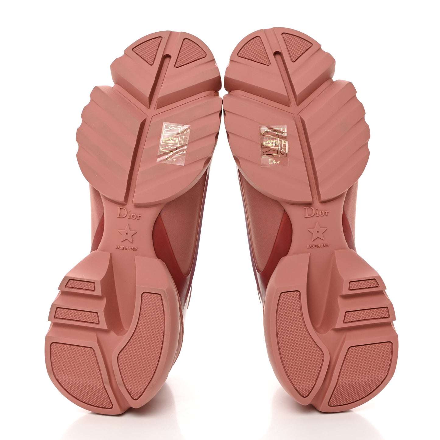 Neoprene Rubber Womens D-Connect Sneakers 39 Deep Nude