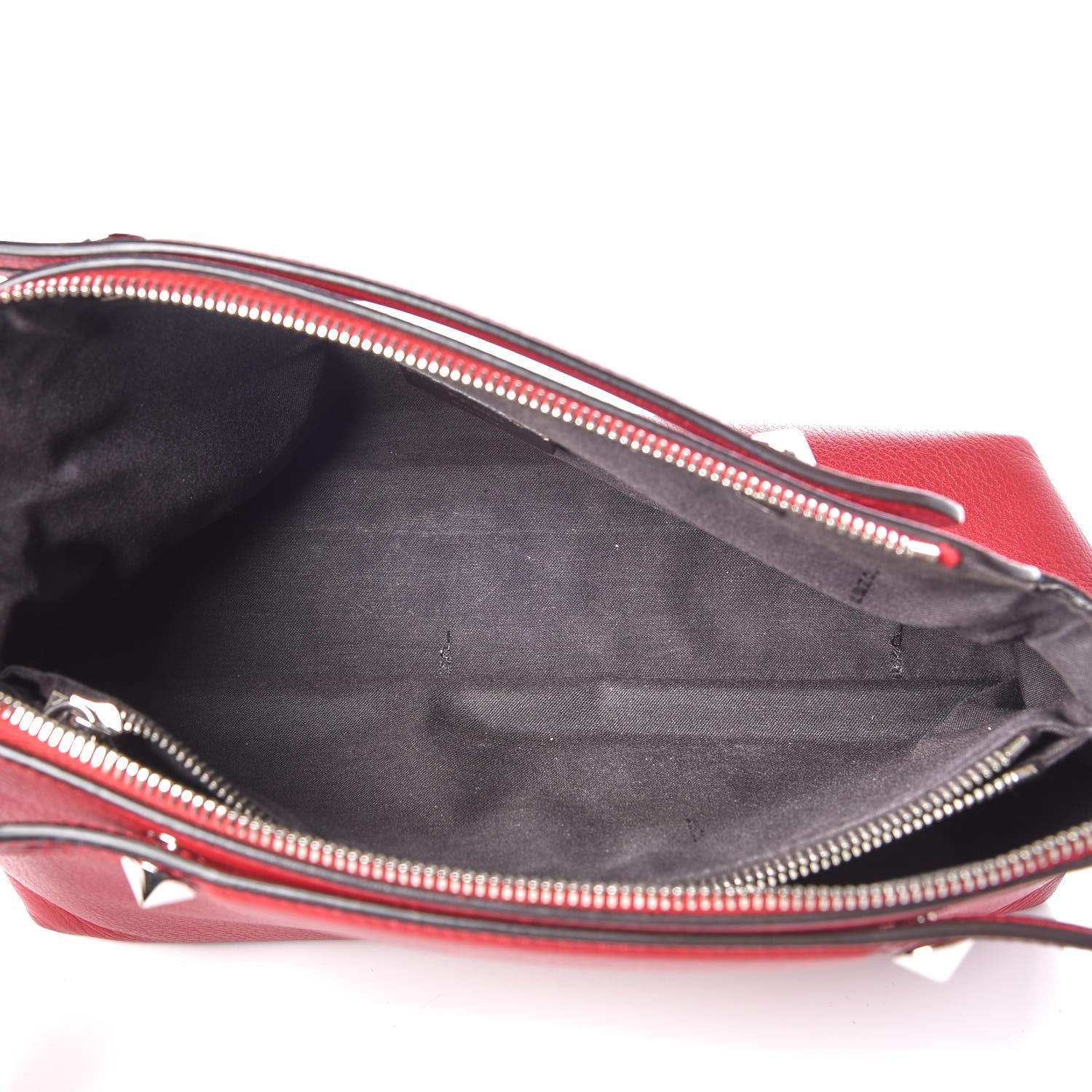 Fendi Vitello Dolce Marmol Medium By The Way Boston Bag Ciliegia 5 of 10