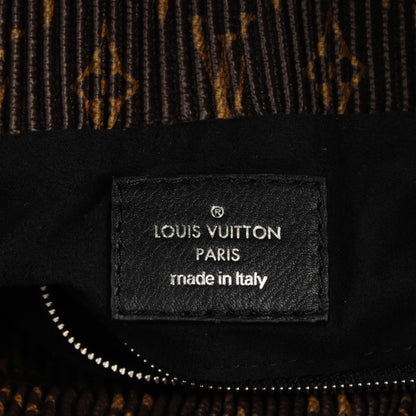 Louis Vuitton Monogram Canvas Pleated Explorer Bag MM 6 of 7
