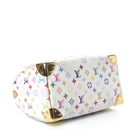 Louis Vuitton Monogram Multicolor Speedy 30 White 3 of 19