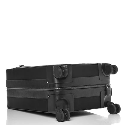 Prada Tessuto Nylon Saffiano Trolley Luggage Black 4 of 10