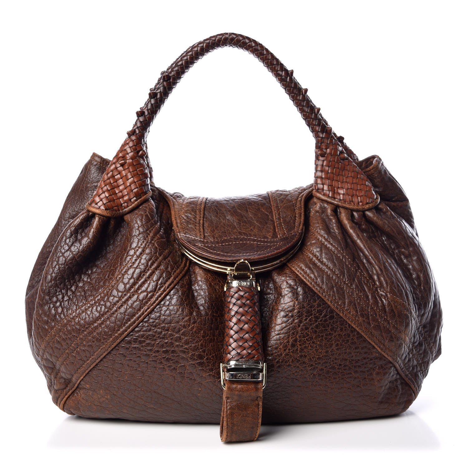 Fendi Nappa Nuvolata Spy Cognac 1 of 19