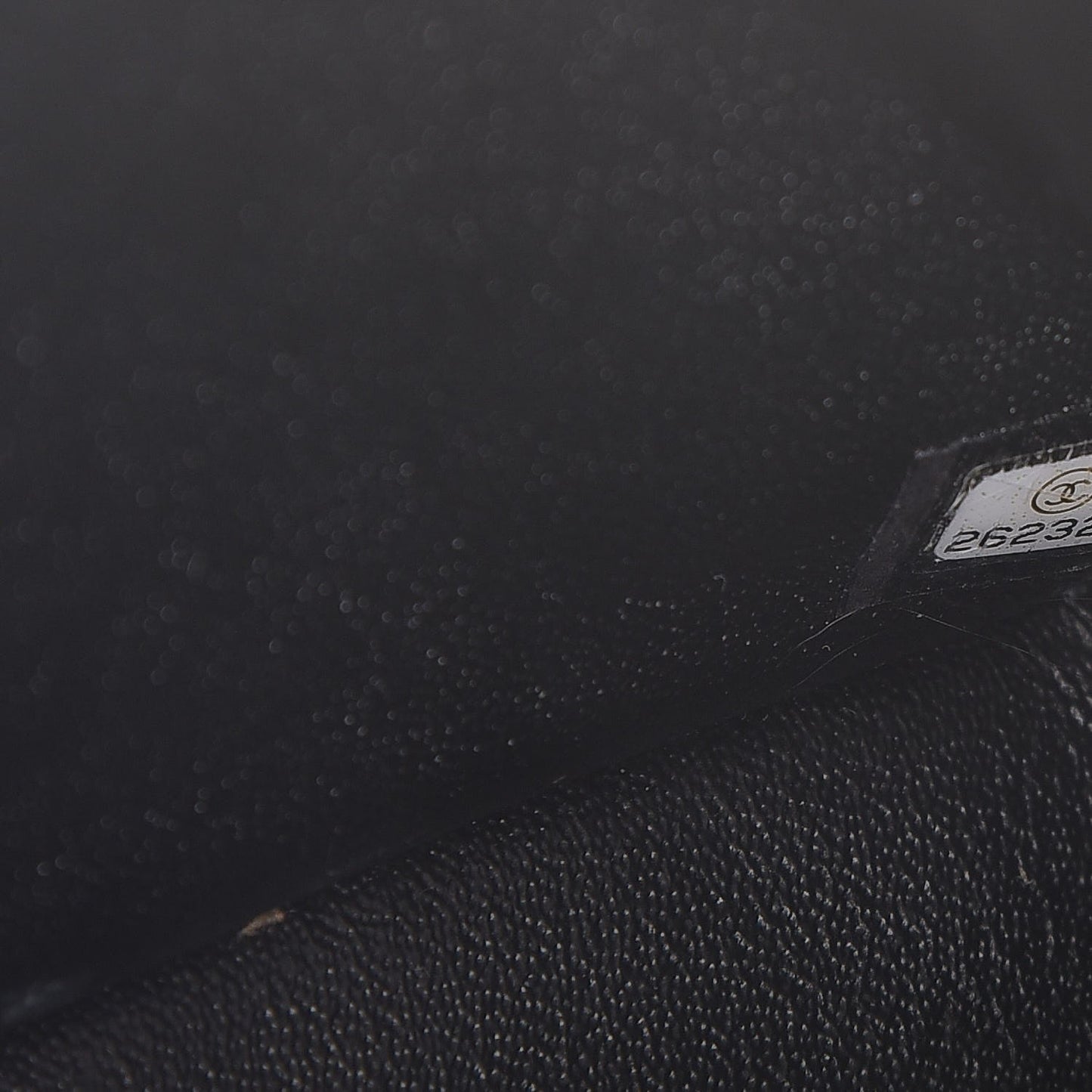 Lambskin Quilted Mini Rectangular Flap Black