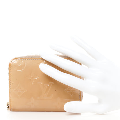 Louis Vuitton Vernis Zippy Coin Purse Wallet Noisette 2 of 10