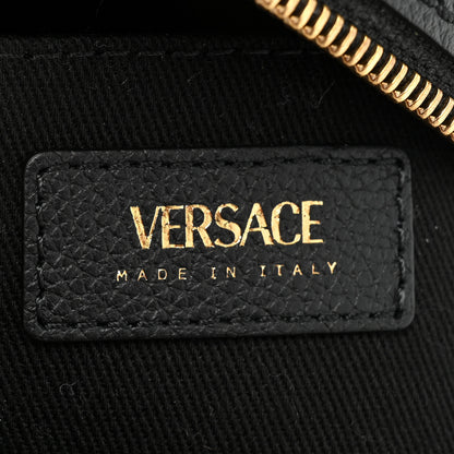 Versace Calfskin La Medusa Round Camera Bag Black 6 of 8