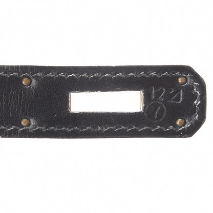 Hermes Box Kelly Retourne 28 Black 9 of 12