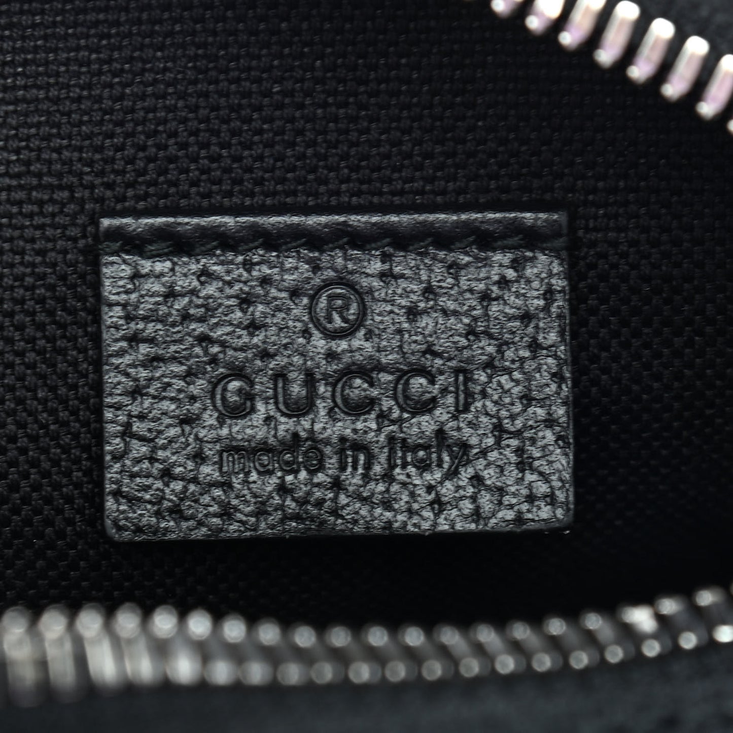 GG Supreme Monogram Psychedelic Messenger Bag Black