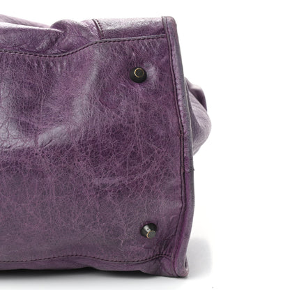 Balenciaga Agneau Classic Hardware Work Raisin 9 of 15