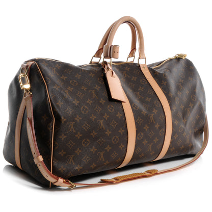 Louis Vuitton Monogram Keepall Bandouliere 55 3 of 9