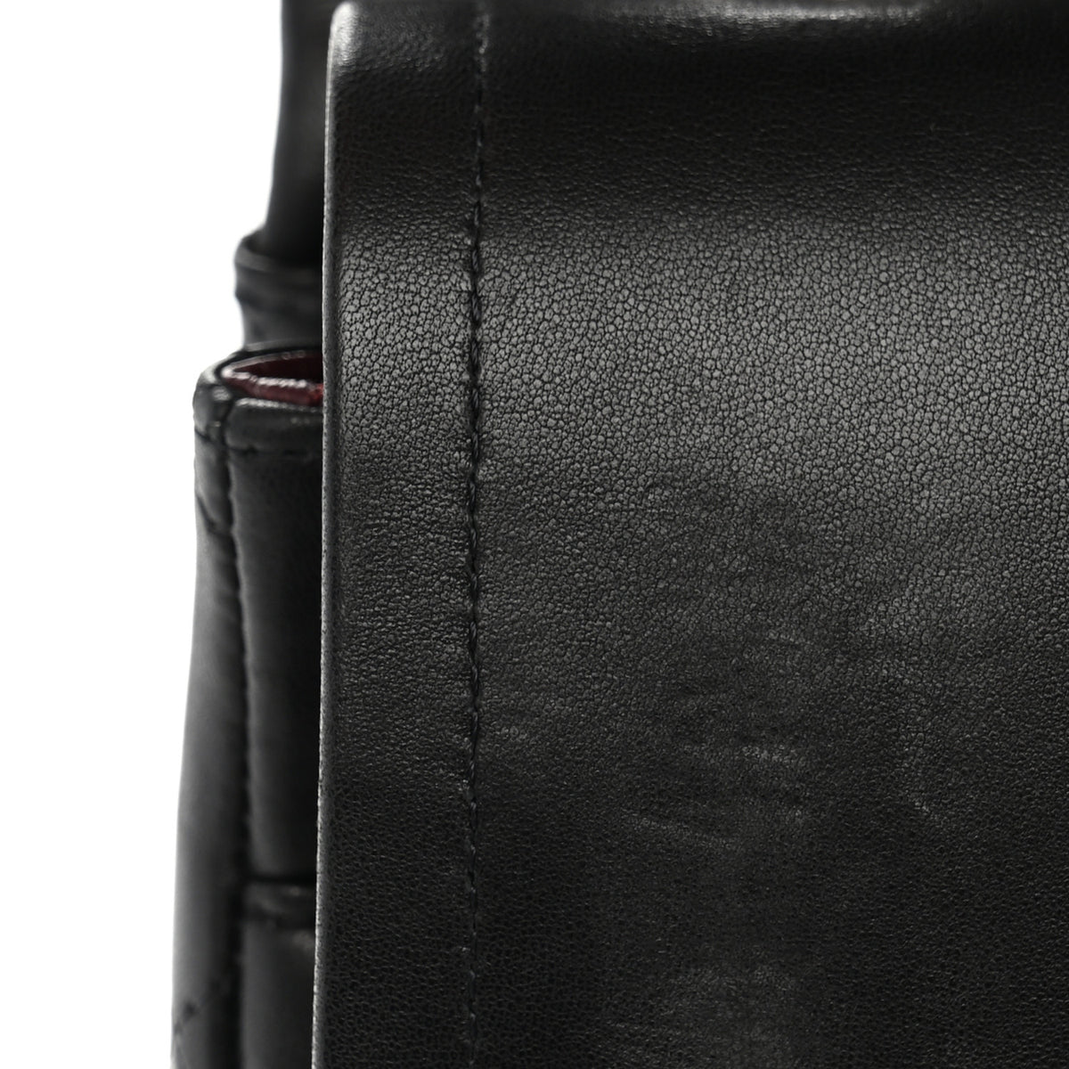 Chanel Lambskin Quilted Maxi Double Flap Black 5 of 13