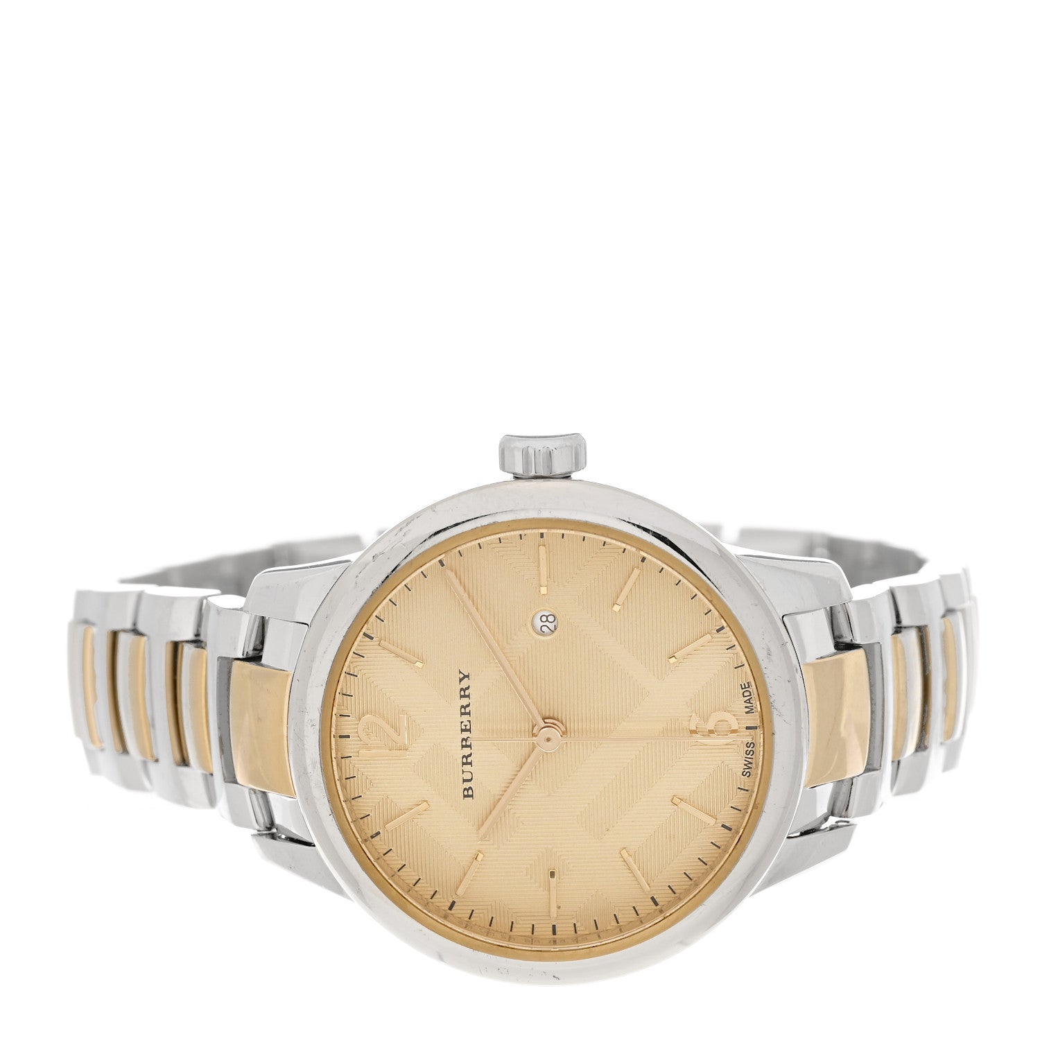 Burberry Stainless Steel 32mm Classic Round Quartz Watch Gold BU10118 2 of 5