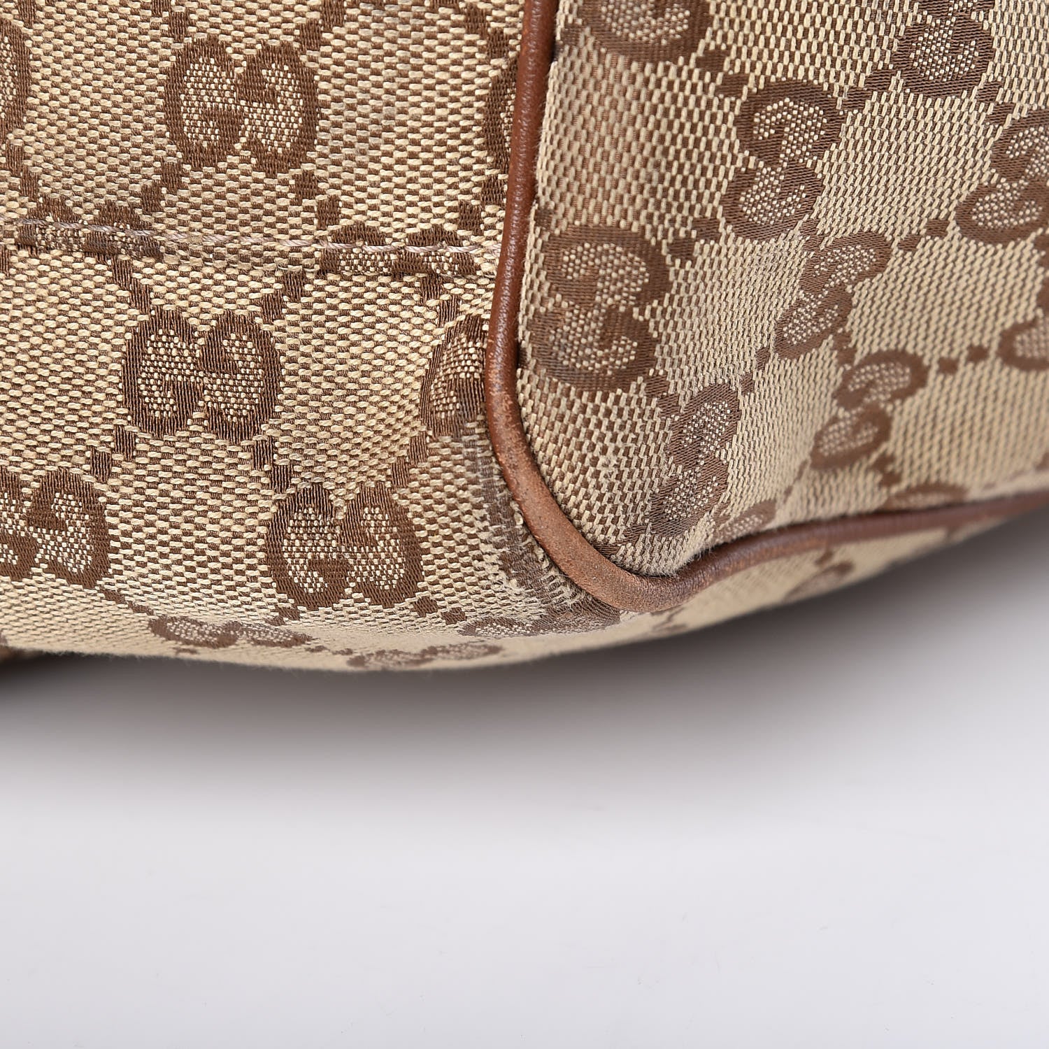 Gucci Monogram Large Sukey Tote Brown 26 of 27
