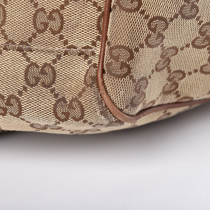 Gucci Monogram Large Sukey Tote Brown 26 of 27
