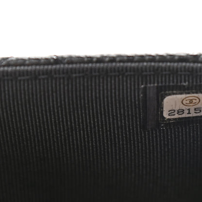 Chanel Caviar Quilted Wallet On Chain WOC Black 8 of 12