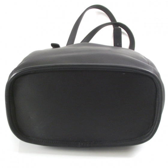 CoachLeatherShoulderBagBlack