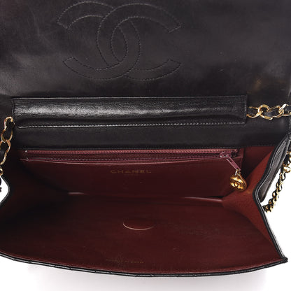 Chanel Lambskin Quilted Medium Single Flap Black 5 of 12