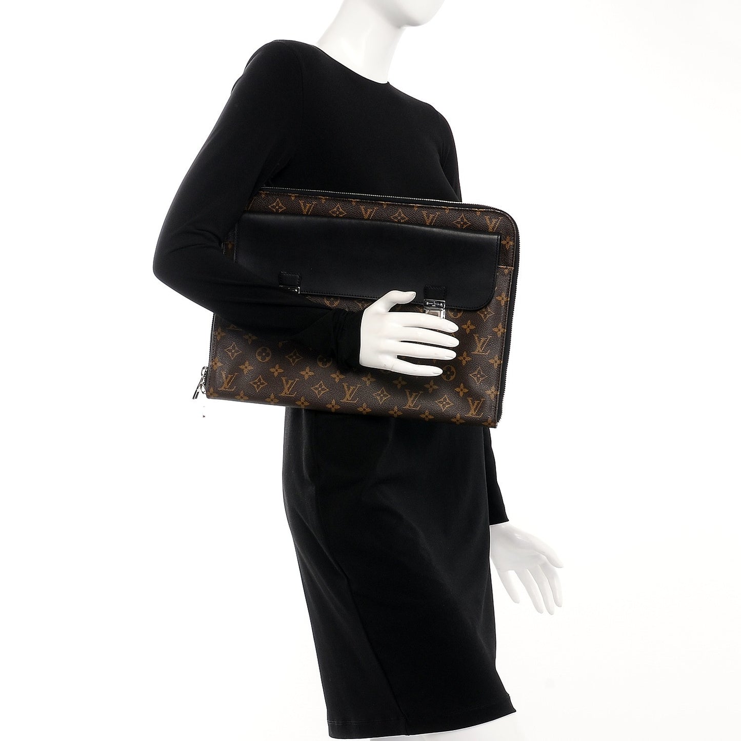 Monogram Macassar Porte Document