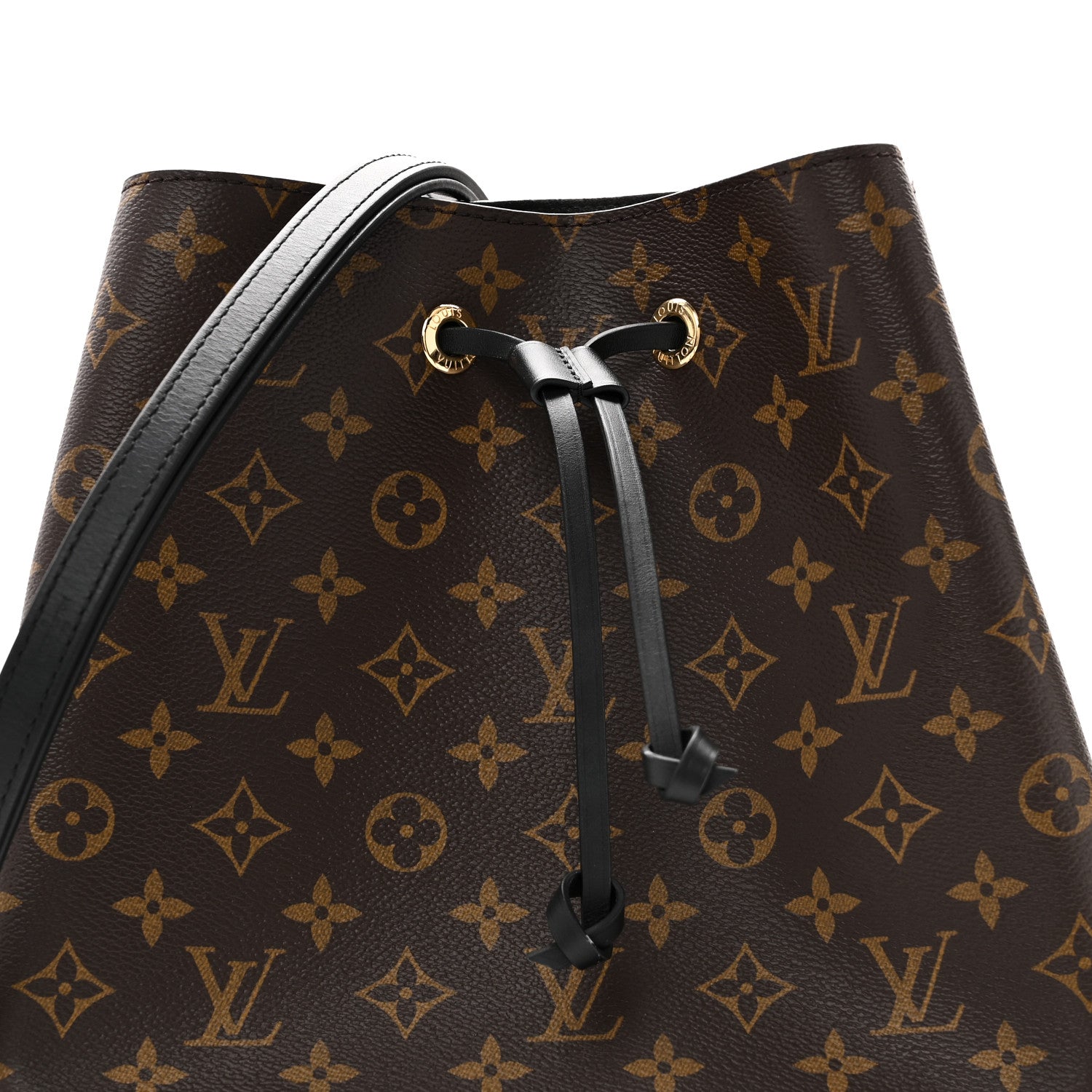 Louis Vuitton Monogram Neonoe MM Black 7 of 9