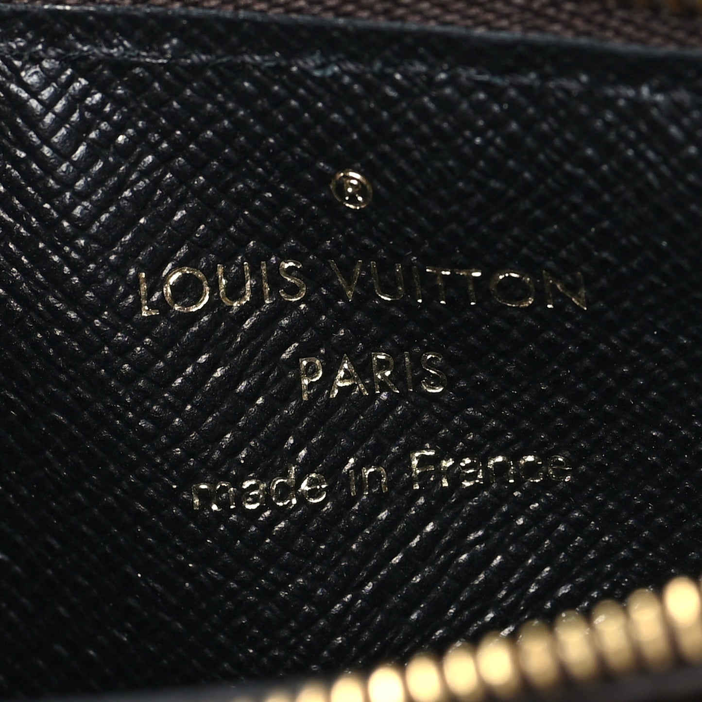 Monogram Recto Verso Card Holder Black