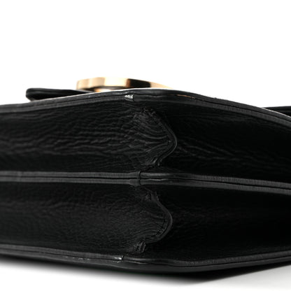 Gucci Dollar Calfskin Small Interlocking G Shoulder Bag Black 11 of 16