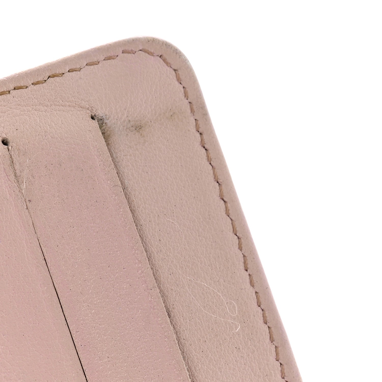 Chanel Metallic Calfskin Quilted Yen Wallet Gold Pink 10 of 14