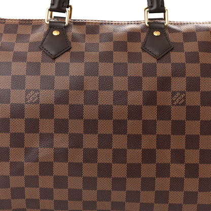 Louis Vuitton Damier Ebene Speedy Bandouliere 35 7 of 10