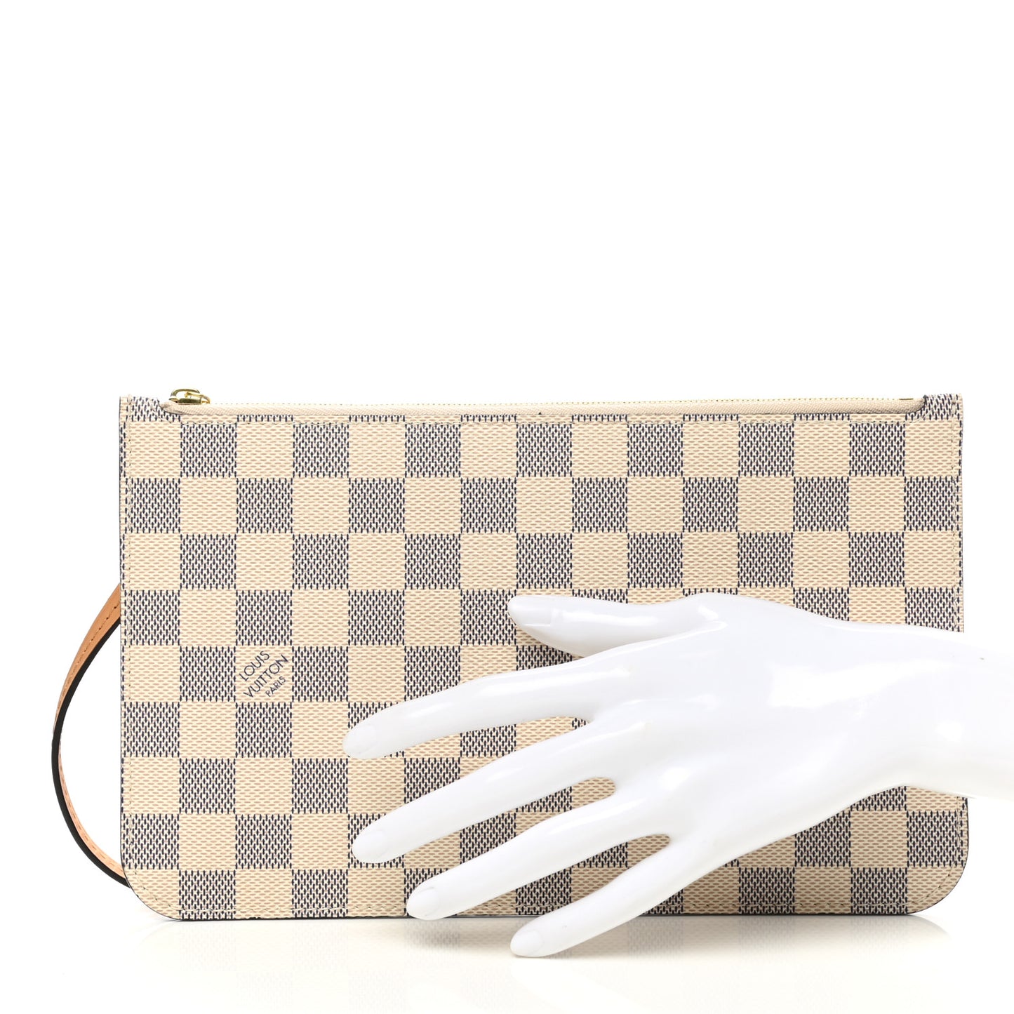 Damier Azur Braided Neverfull MM GM Pochette