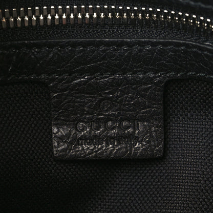 Gucci Fluffy Calfskin Morpheus Belt Bag 80 32 Black 6 of 10