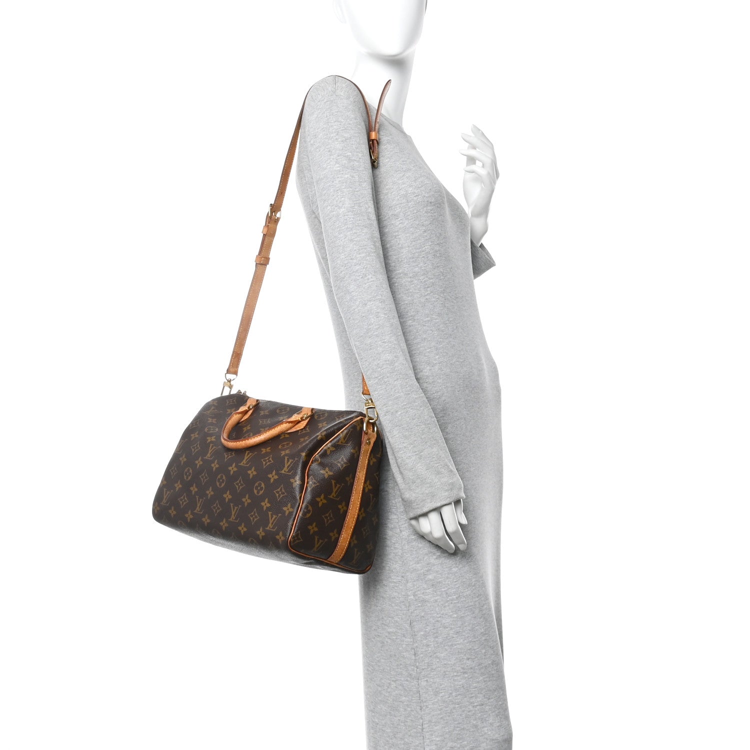 Louis Vuitton Monogram Speedy Bandouliere 30 2 of 11