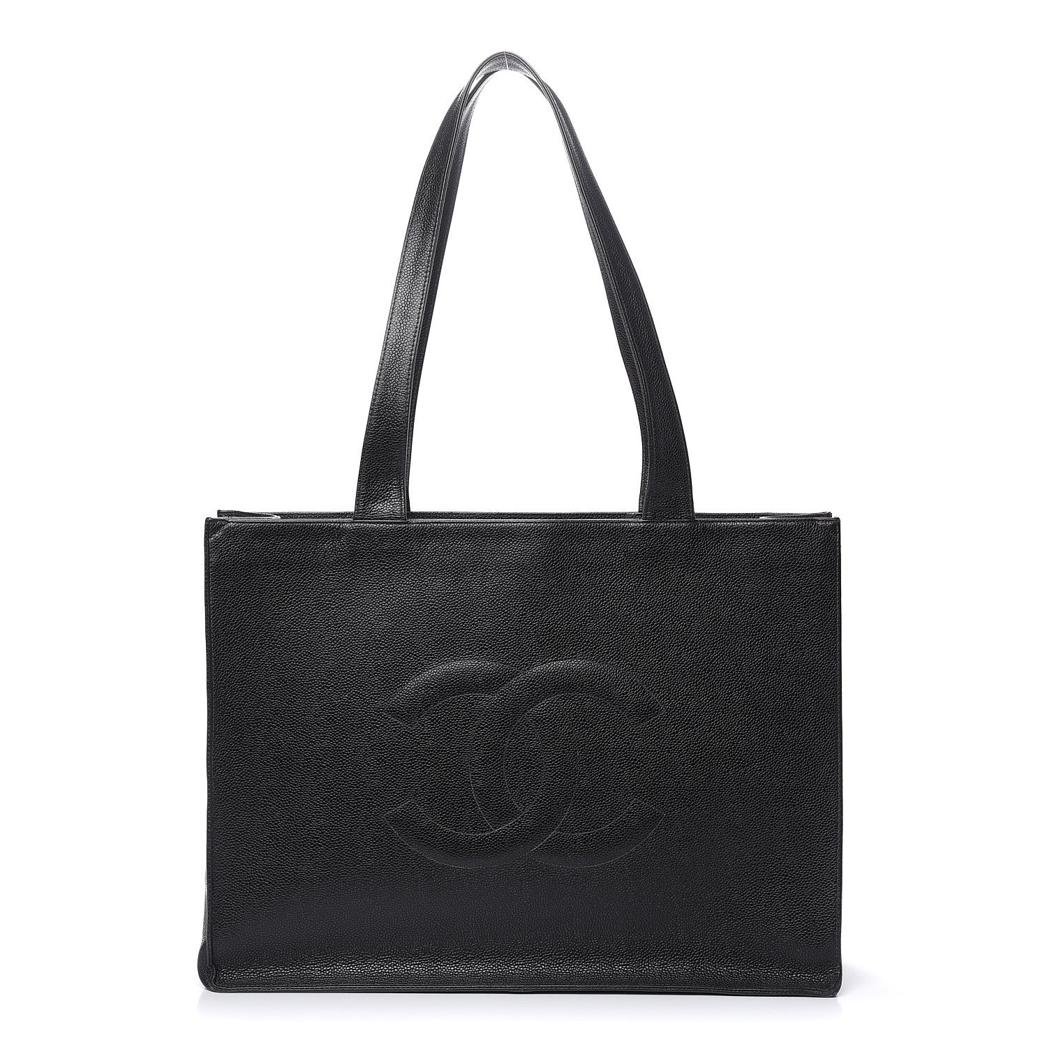Chanel Caviar CC Tote Black 1 of 14