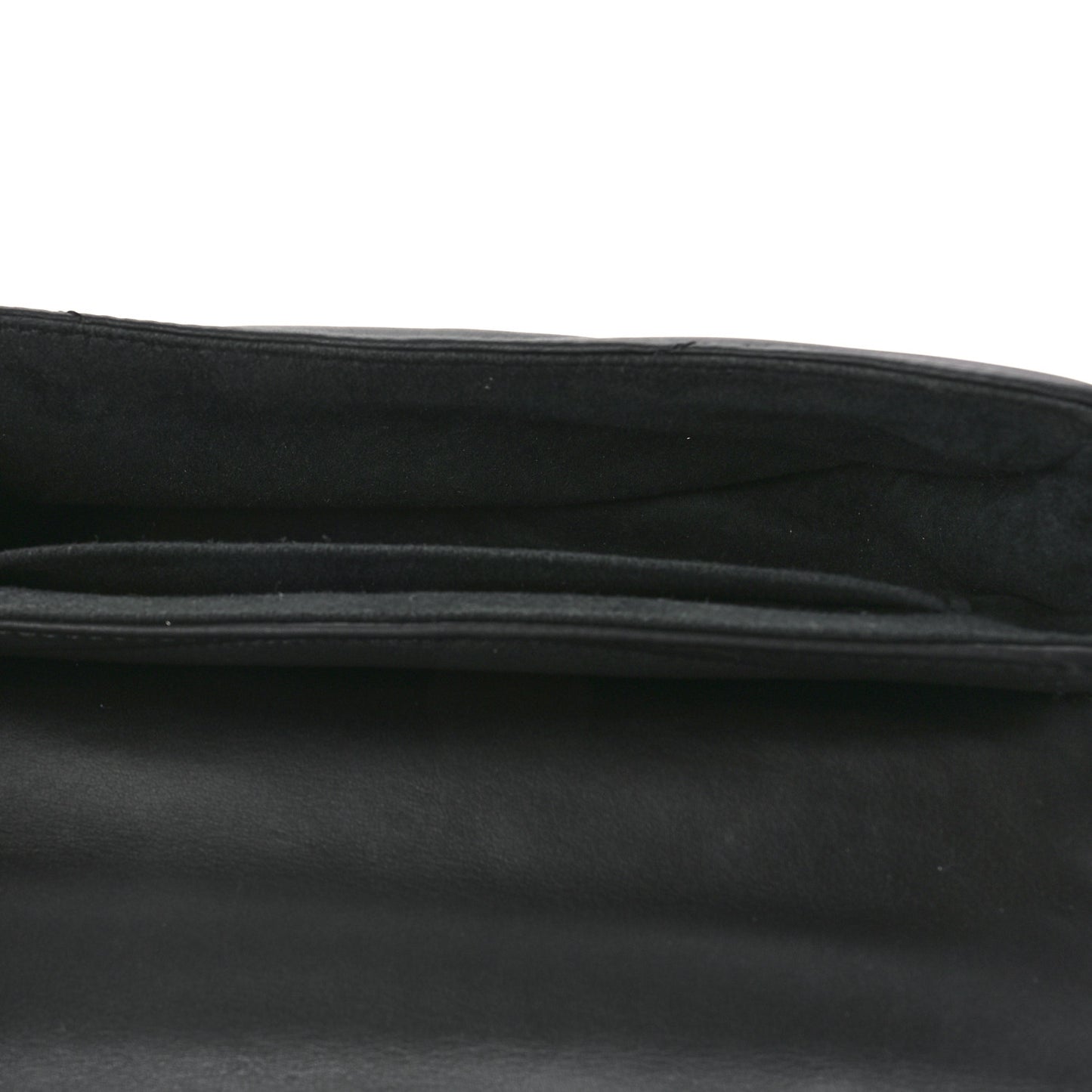 Calfskin Embroidered New Wave Chain MM Black