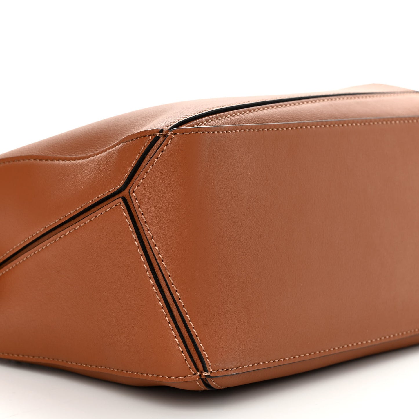 Calfskin Small Puzzle Bag Tan