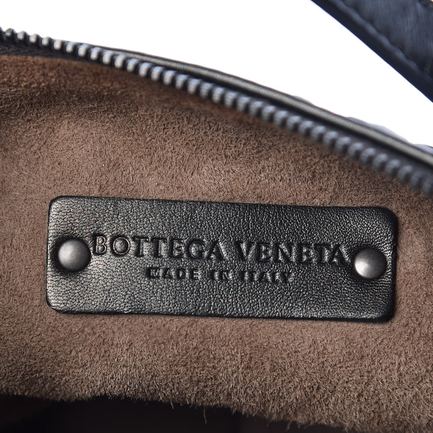 Nappa Intrecciato Small Osaka Dark Bronze