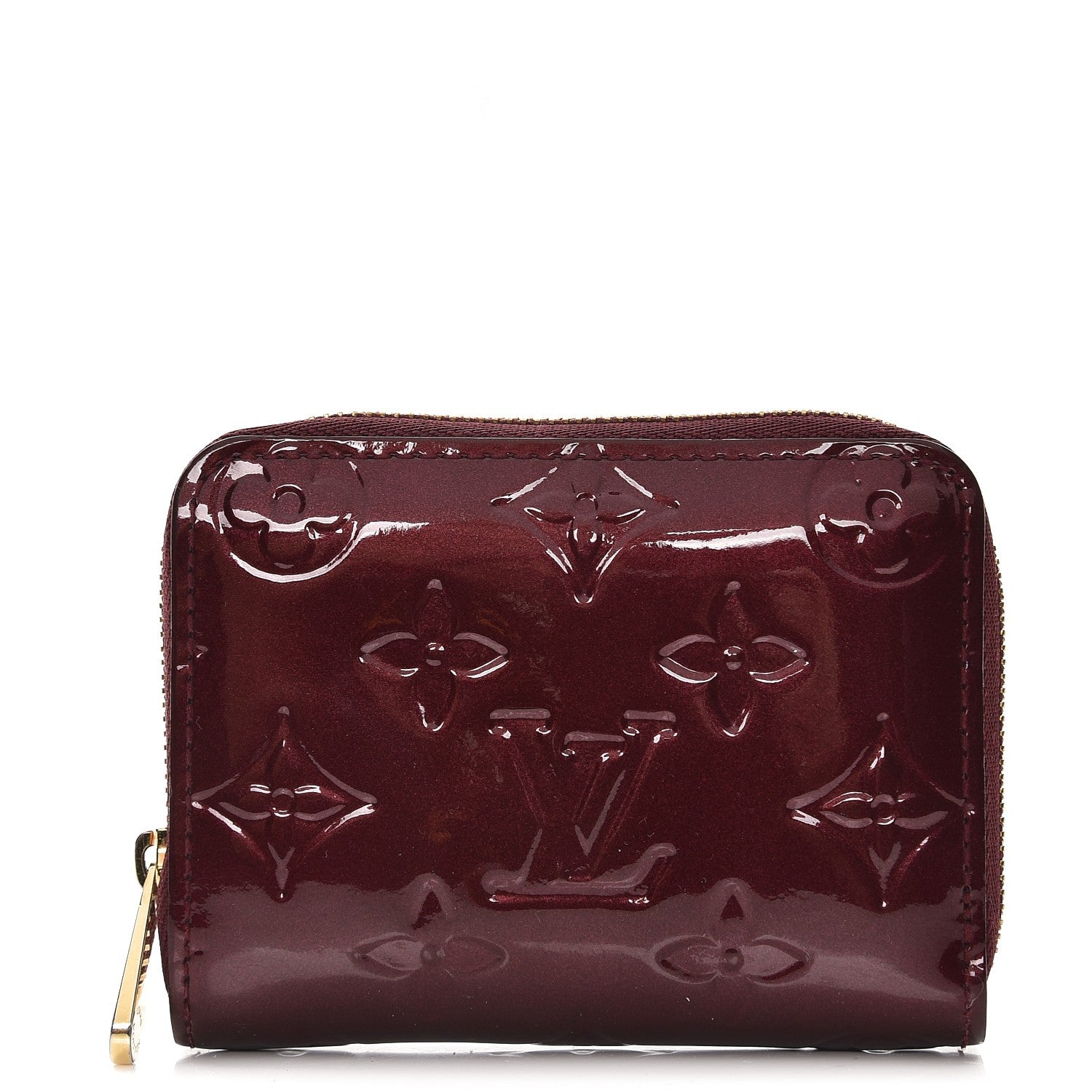 Louis Vuitton Vernis Zippy Coin Purse Wallet Amarante 1 of 6
