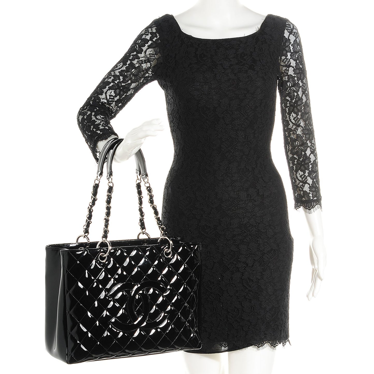 Patent Grand Shopping Tote GST Black