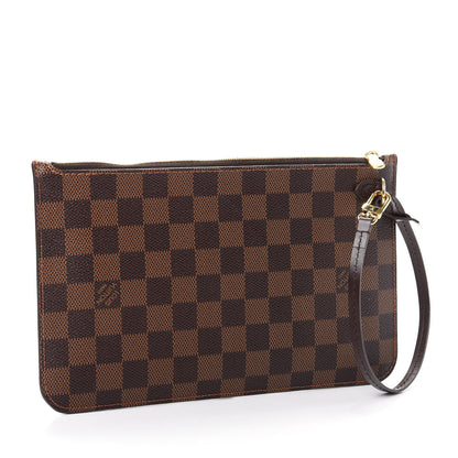 Louis Vuitton Damier Ebene Neverfull MM GM Pochette 3 of 7