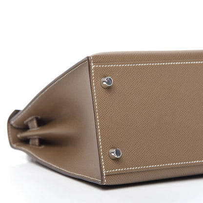 Hermes Epsom Kelly Sellier 28 Etoupe 6 of 11