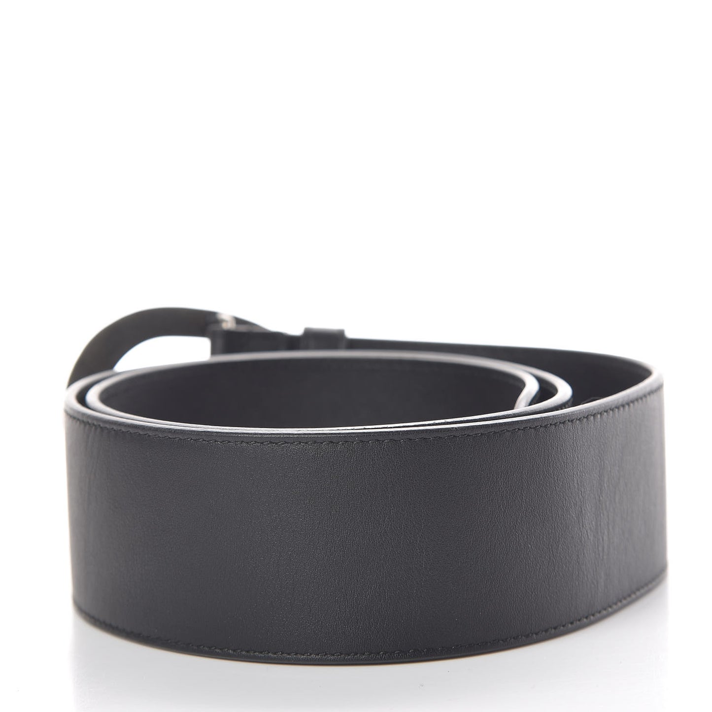 Moon Calfskin Nickel Dionysus Belt 85 34 Black