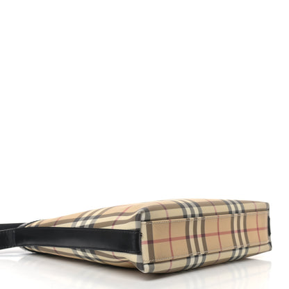 Burberry Vintage Check Shoulder Bag Black 4 of 10