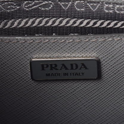 Prada Saffiano Mini Galleria Double Zip Tote Marmo 6 of 6