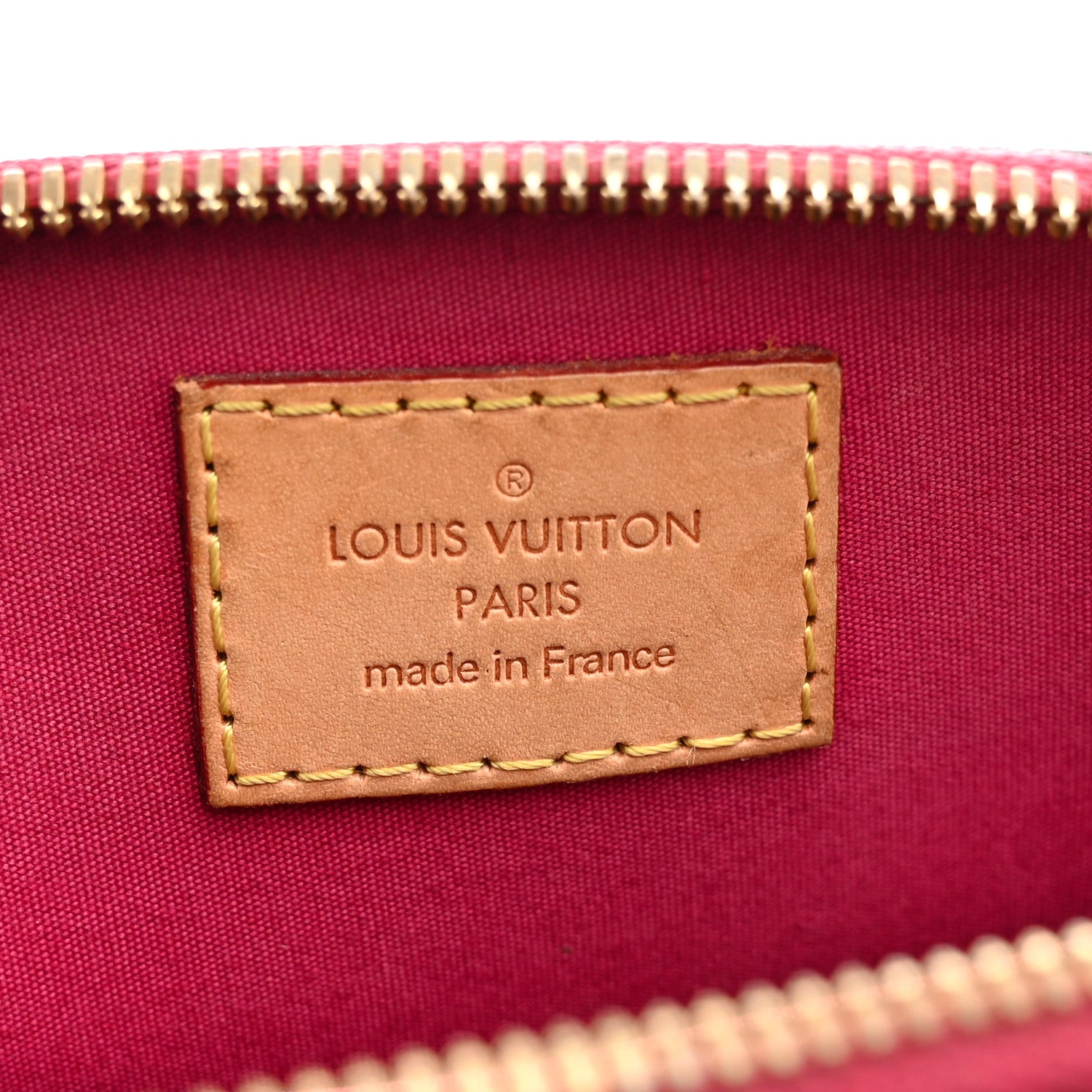 Louis Vuitton Vernis Alma BB Rose Indien 6 of 11