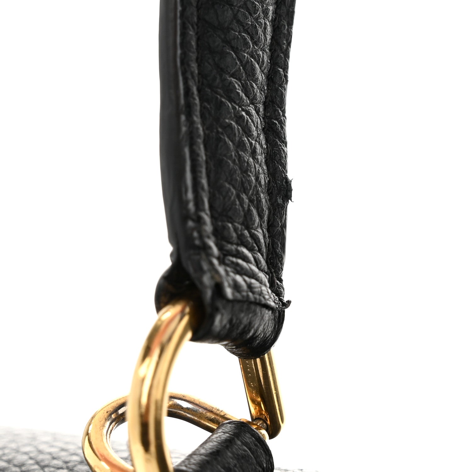 Celine Grained Calfskin Classique 16 Top Handle Bag Black 13 of 14