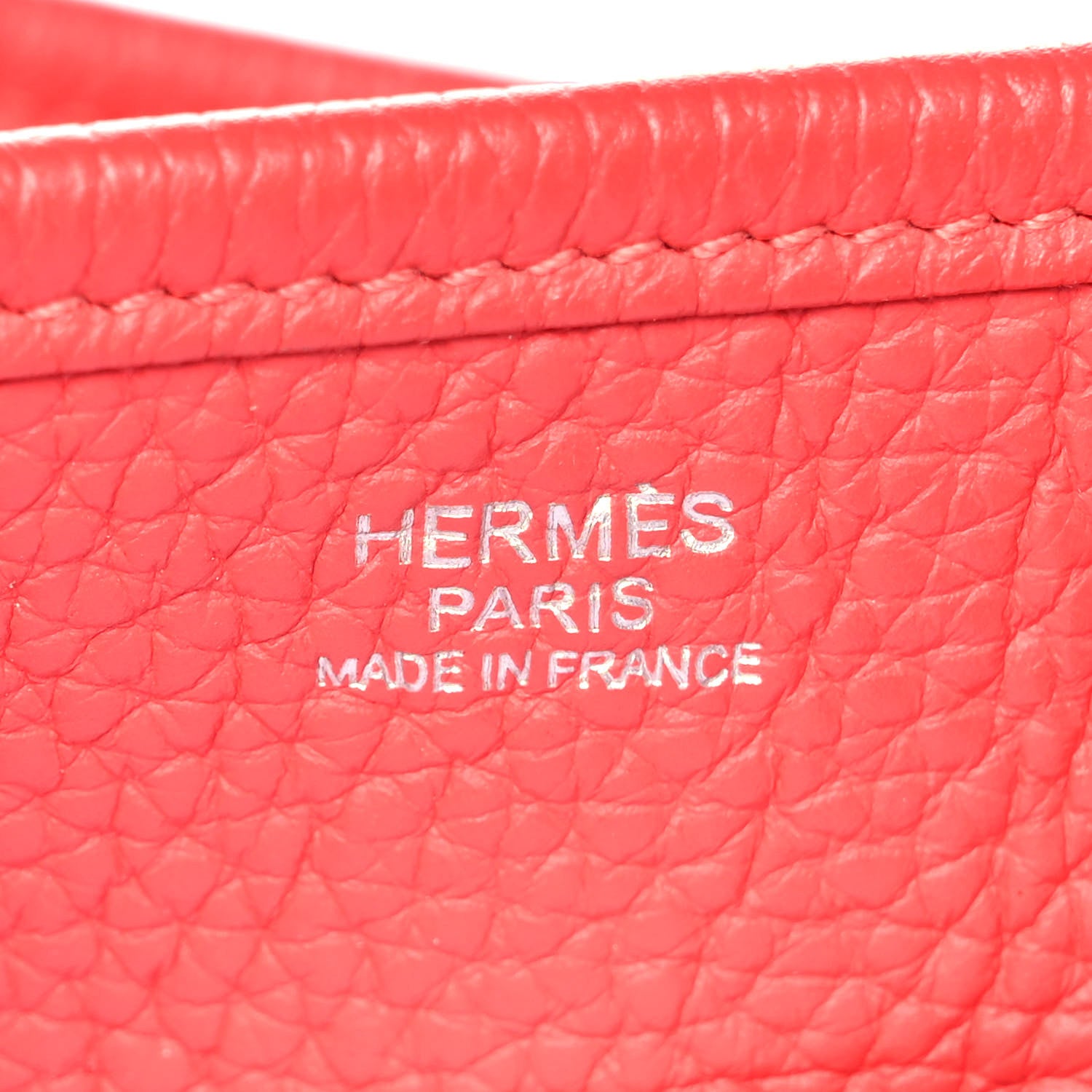 Hermes Taurillon Clemence Evelyne III PM Bougainvillea 5 of 8