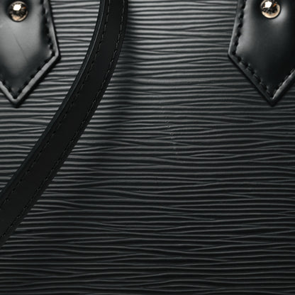 Louis Vuitton Epi Alma BB Black 7 of 9