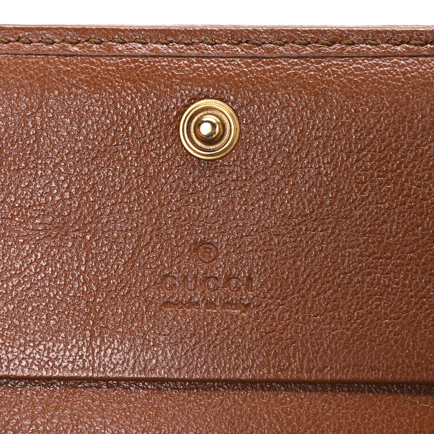 Gucci Azalea Calfskin Matelasse Diagonal GG Marmont Card Case Wallet Cuir 6 of 7